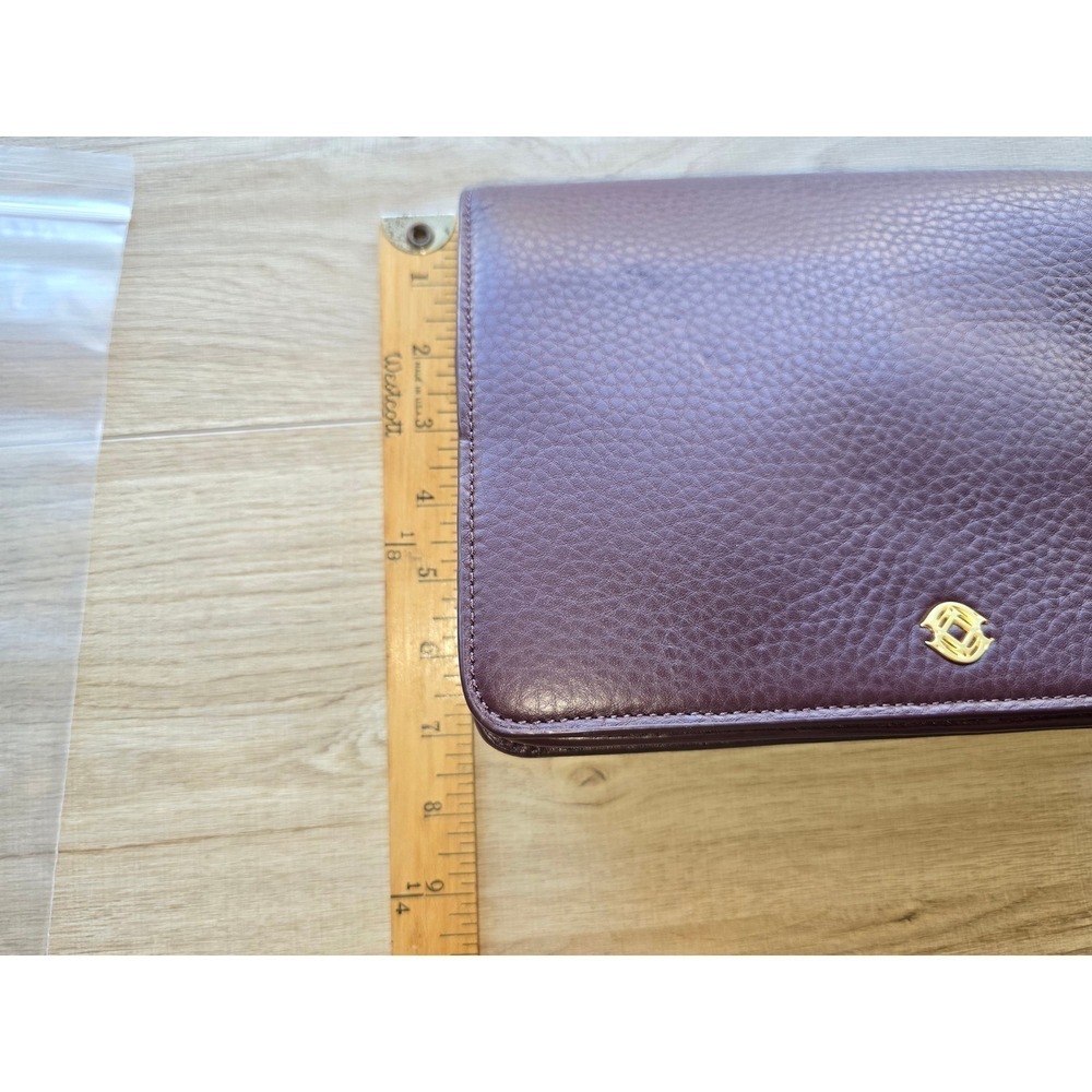 NWOT Dagne Dover Women Crossbody Bag Oxblood Leather Andra Organize quiet luxury - Picture 13 of 16